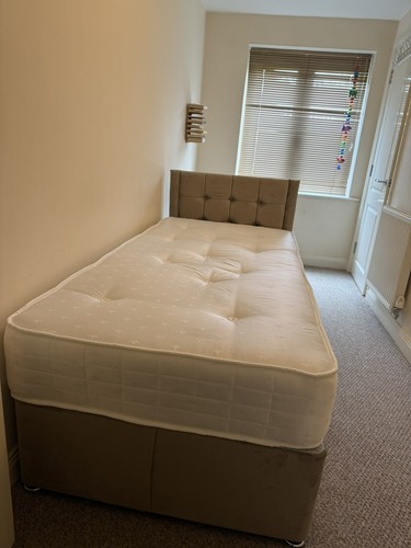 New single divan bed plush - single,