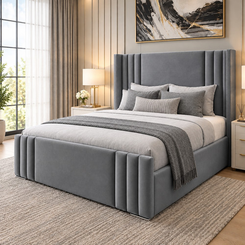 Ottoman storage bed panel - storage,