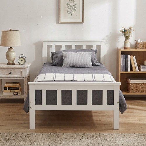 Elegant white 3ft pine shaker - elegant,