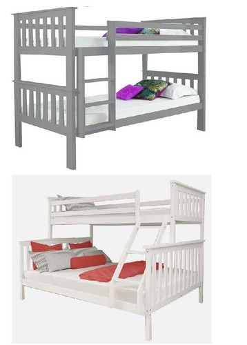 Wooden bunk bed double - wooden,