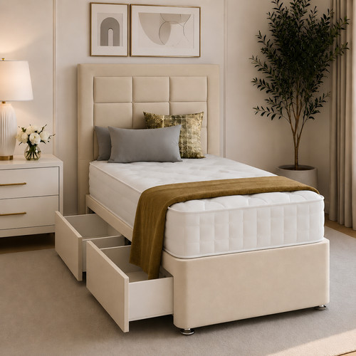 New single divan bed - new,