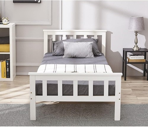 Elegant white 3ft pine shaker - elegant,