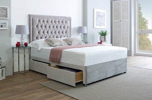 Geneva grey divan - divan, set