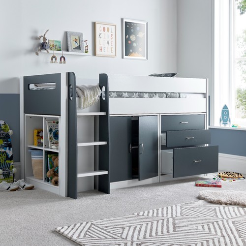 Lacy grey white wooden - grey, &