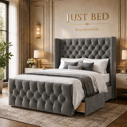 Luxury divan bed set - divan, with