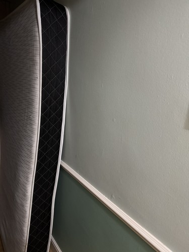 Single bed with mattress - single,